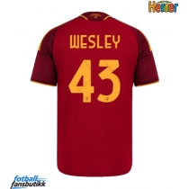 AS Roma Wesley Franca #43 Hjemmedrakt 2026-27 Kortermet